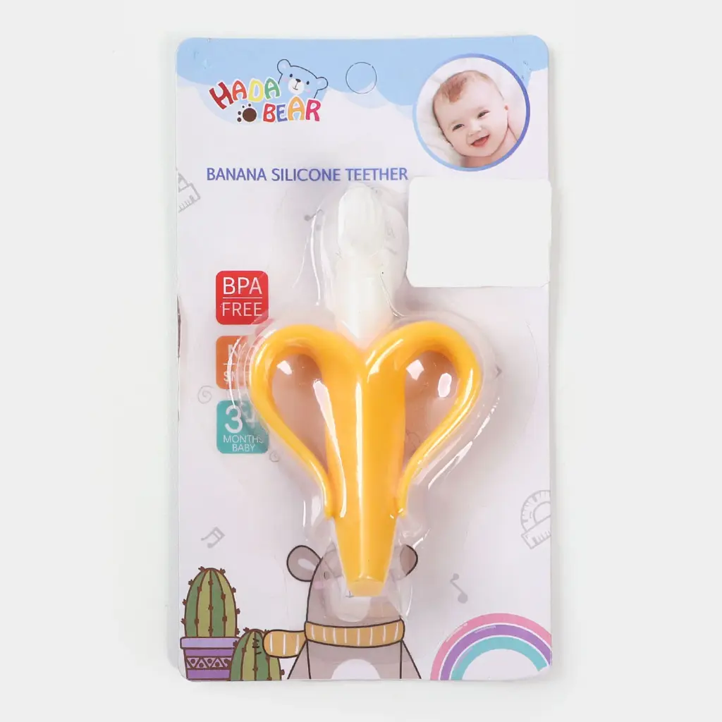 Banana Brush Teether